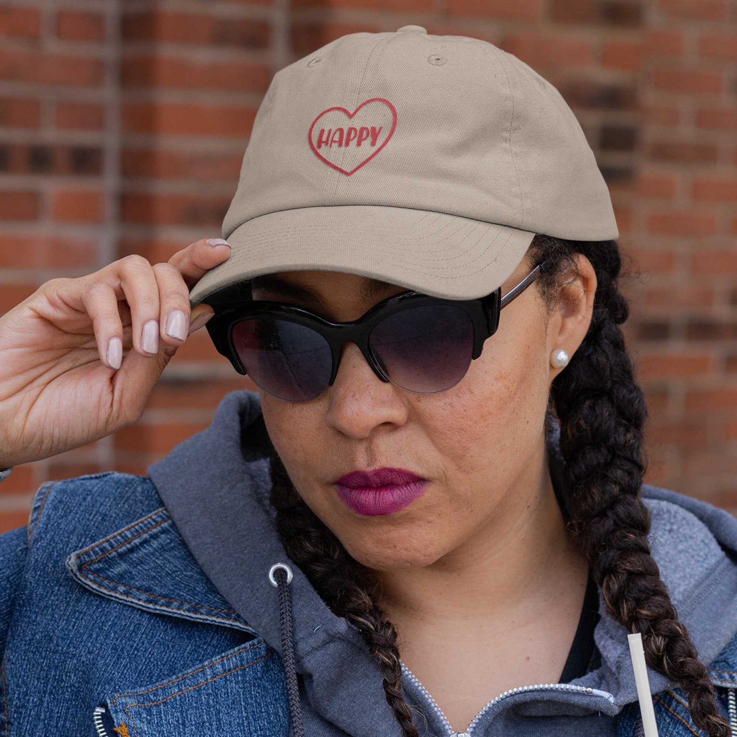 "Happy Heart" Dad hat