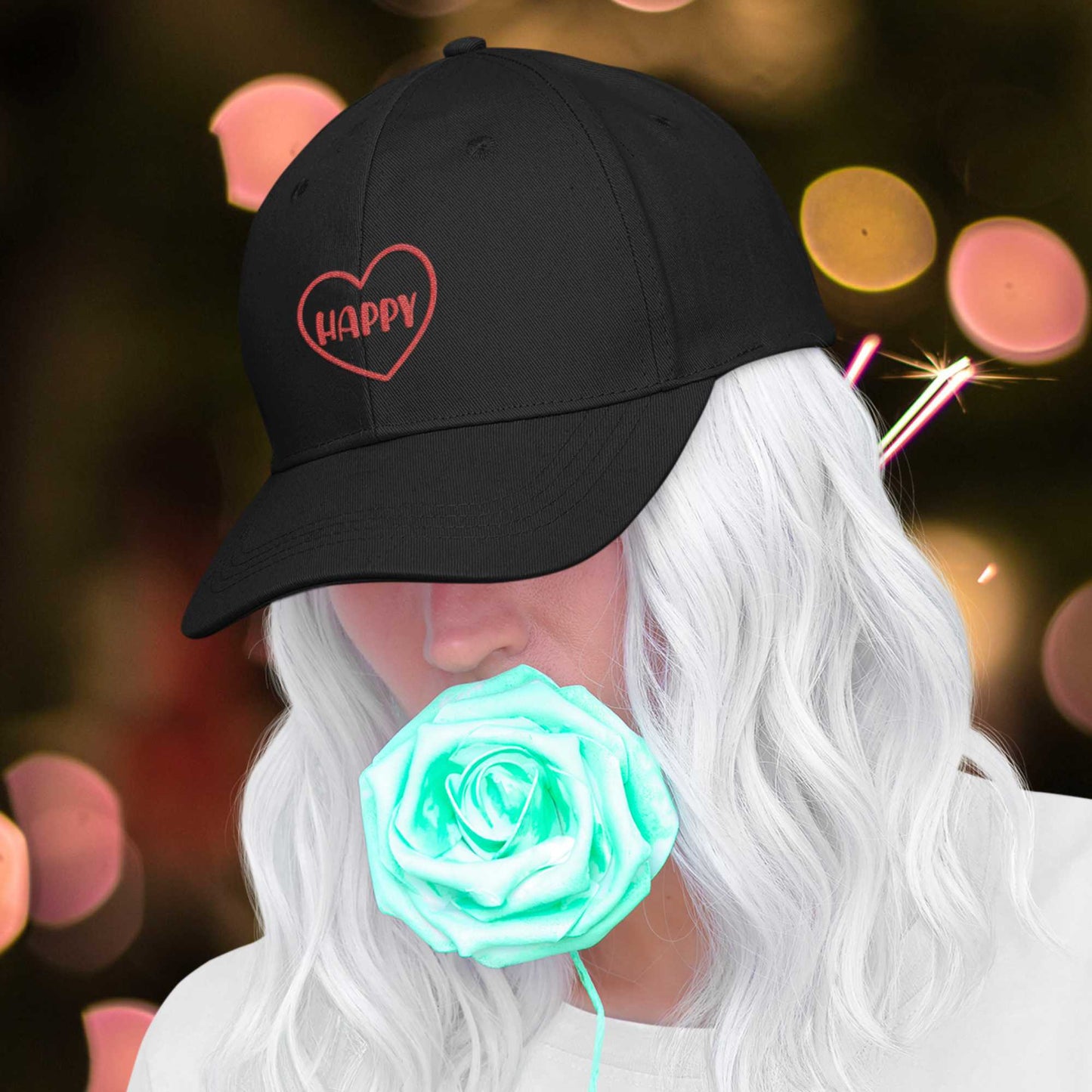 "Happy Heart" Dad hat