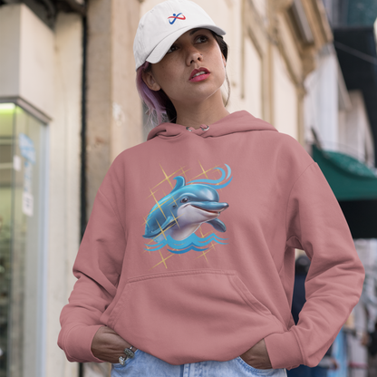 "Dolphin Smile" Unisex Hoodie